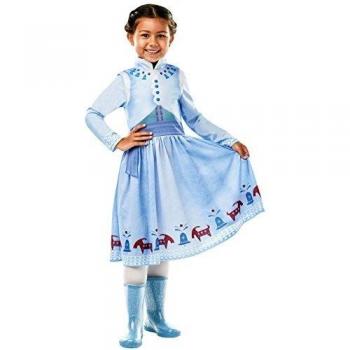 Frozen - Disfraz de princesa Anna para niña, infantil 5-6 años