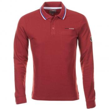 Polo de Manga Larga Degré Celsius Cilar Rojo 2XL