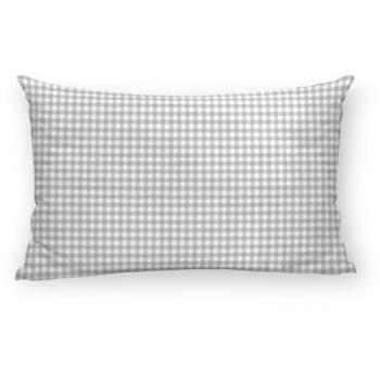 Funda de almohada Kids&Cotton Vichy Gris 40 x 60 cm 100 % algodón