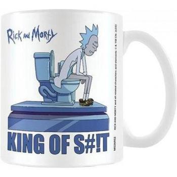 Taza Rick y Morty Rey de la mierda