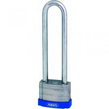 ABUS 01248 125mm Long Shackle Eterna Laminated Plated Steel Padlock