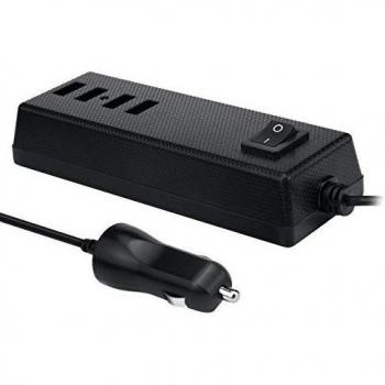 gizmovine USB de 4 puertos Cargador de Coche para dispositivos Apple y Android