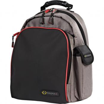 Mochila de herramientas C.K de poliéster con cremallera, dimensiones 380mm x 250mm x 420mm