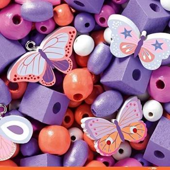 Djeco-Para niños Mayores: Cuentas y Joyas, Color Mixto