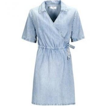 Le Temps des Cerises FLOE Women's Denim Dress in Blue