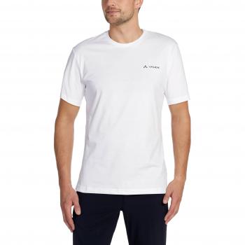 Camiseta de Montaña Vaude para Hombre Manga Corta Blanca - Talla XL