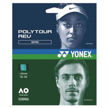 Yonex Poly Tour Rev 12m Tennis String Set - Mint Green
