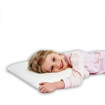 Almohada de Espuma para los niños Que Duerme la Almohadilla más Lisa de Conforma de la Almohadilla Grande para la Parte Posterior, y los durmientes Laterales - Regalo Adicional 100%