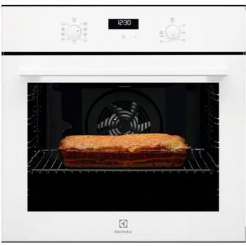 Electrolux OEF5H50V Horno Multifunción SurroundCook 60 cm Vapor Aqua Clean Cristal Blanco 72L Clase A