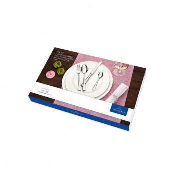 Juego de Cubiertos Villeroy & Boch Oscar 24 Piezas Acero Inoxidable, 6 Personas, Lavable en Lavavajillas