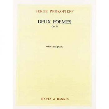 2 poemes op. 9 chant