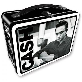 Johnny Cash Tin Tote Lunchbox Carry-All