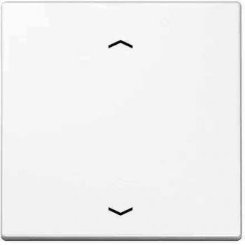 Tecla KNX Pulsador 1 Fase Serie LS Design Blanco Alpino 0712148601 JUNG
