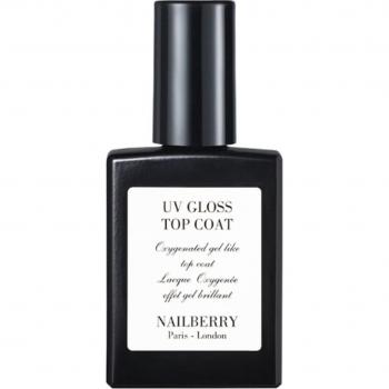 NAILBERRY UV Gloss Top Coat Gel-Effect Nail Polish 14 ml