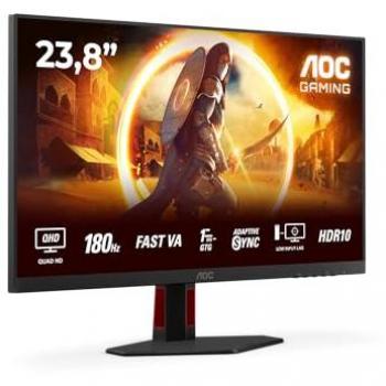 Monitor Gaming AOC Q24G4RE 23.8 QHD 2560x1440 180Hz Fast IPS 1ms HDR10 Adaptive Sync