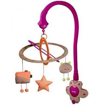 Babymoov A033207 - Movil musical, color rosa