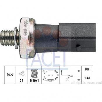 FACET Interruptor de control de presión de aceite 7.0168, tipo: unidad transmisora, características: diseñado para medir y controlar la presión del aceite en motores, conexión eléctrica adecuada, fácil instalación, alta precisión y durabilidad