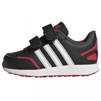 Zapatillas adidas Vs Switch 3 Lifestyle Running Hook And Loop Strap Shoes, Zapatillas de running Unisex bebé, Core Black Ftwr White Vivid Red, talla 20 EU