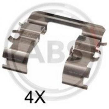 Kit de accesorios A.B.S. 1831Q, pastillas de freno de disco para HYUNDAI ix55