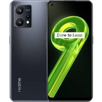 realme 9-8+128GB Smartphone, Cámara Prolight de 108 MP, Pantalla Super AMOLED de 90 Hz, Procesador Snapdragon 680, Gran batería de 5000 mAh, Perfil de 7,99 mm, Meteor Black, 3 años de garantía
