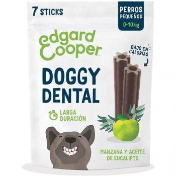 Edgard & Cooper Dental Sticks Manzana Y Eucalipto Para Perros S - Multipack 8 X 7 Sticks