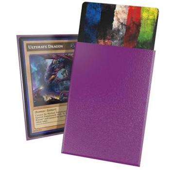 Fundas Ultimate Guard Cortex para Tarjetas TCG Tamaño Japonés, 60 Unidades, 66 x 91 mm, Morado Mate, Sin PVC ni Ácidos, Alta Claridad