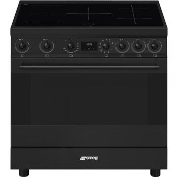 Cocina Inducción SMEG C9IMN2 90cm Negro 5 fuegos