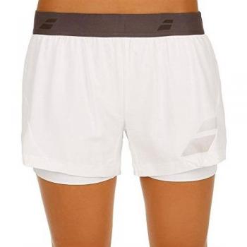 Babolat Performance Short, color Weiß, tamaño M-40