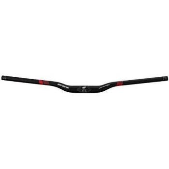 Spank Oozy 35 E03L35A25024SPK - Manillar para bicicleta, color negro y rojo