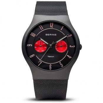 BERING Men's Analogue Quartz Watch with Stainless Steel Strap 11939-229