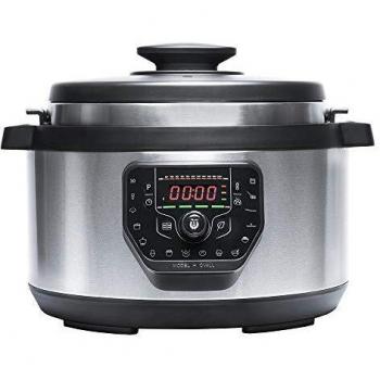 Cecotec Olla Programable GM Modelo H Ovall. 1000 W, Programable 24 Horas, Capacidad 8 litros, Sistema de cocción Inteligente, Temperatura y Presión Ajustable, Incluye Recetario