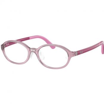 Ray-Ban Kids RY1616D Asian Fit 3912 Bambino Rotonda Rosa Eyeglasses Size 45 (Frame Only) - Blue Light Block Available