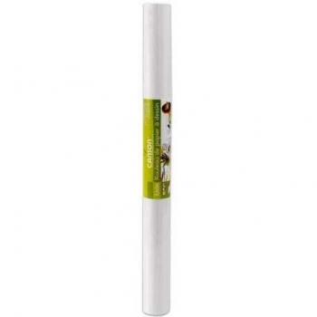 Rollo de papel de dibujo 0,5x5 m 90 g/m2, blanco - Lote de 40