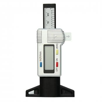 Nuevo Pantalla LCD Medidor Digital Profundidad Neumático Rueda Calibre Gauge