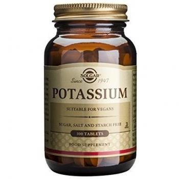 Solgar Potassium Gluconate 100 Tablets