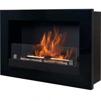 Tecno Air System Treviso Wall-mountable Fireplace Bioetanol Negro - Chimenea