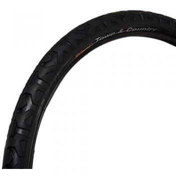 Continental Town & Country 26-inch Mountain Bike Tire, Black Skin, 1.9 Width