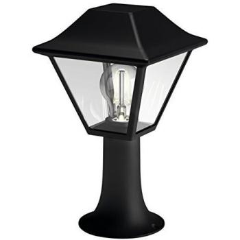 Philips myGarden Alpenglow - Sobremuro/Pie, iluminación exterior, bombilla no incluida, casquillo E27, aluminio, color negro