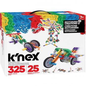 K'Nex Motorized Building Set - 25 Models, 325 Pieces