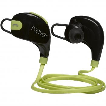 Denver BTE-100 Dentro de oído Binaurale Negro, Verde - Auriculares