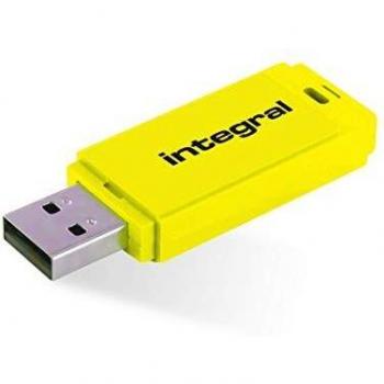Integral Pen drive Memoria USB 2.0 de 32 GB Neón