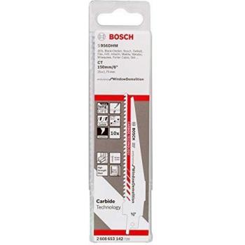 Bosch Professional Hoja de sierra sable S 956 DHM Endurance for Window Demolition
