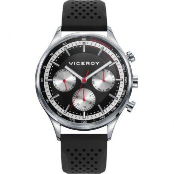 Reloj Viceroy Beat multifunción con correa de silicona negra