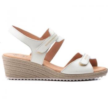 Sandalia Cuña de Mujer LA VIDA ROSA BEIGE