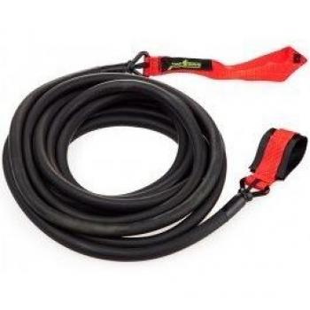 Banda de Resistencia Madwave con Cuerda de Seguridad Larga 5.4-14.1kg Roja Talla Única