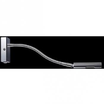 Lámpara de pared LED económica modelo níquel mate