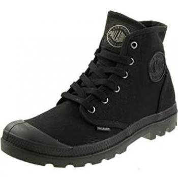 Palladium Pampa Hi Black Casual Lace-Up Boots for Men
