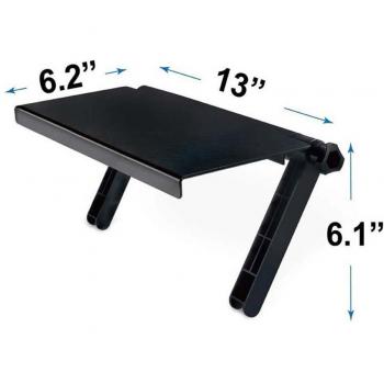 Soporte Universal Plegable para Caja de TV Inteligente y DVD, Montaje en Pared, Estable y Versátil