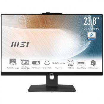 MSI Modern AM242P 12M-622EU All-in-One PC - Intel Core i5-1235U, 16GB RAM, 512GB SSD, 23.8-inch Full HD Display, FreeDOS, Black
