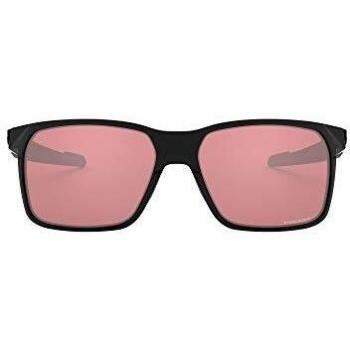 Oakley Portal X Sunglasses Polished Black/Prizm Deep Water Polarized Unisex Size: One Size